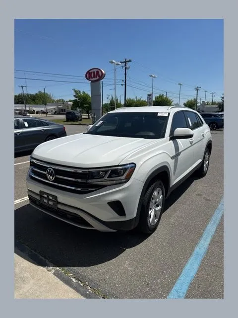 White 2021 Volkswagen Atlas Cross Sport 2.0T S for sale in Eden, NC