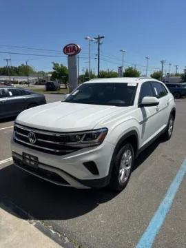 White 2021 Volkswagen Atlas Cross Sport 2.0T S for sale in Eden, NC