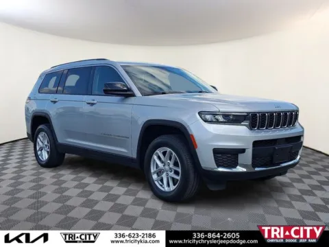Silver 2022 Jeep Grand Cherokee L Laredo for sale in Eden, NC