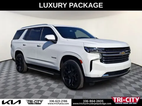 White 2022 Chevrolet Tahoe LT for sale in Eden, NC