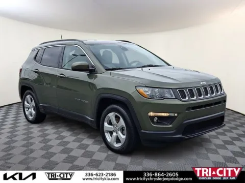 Green 2019 Jeep Compass Latitude for sale in Eden, NC