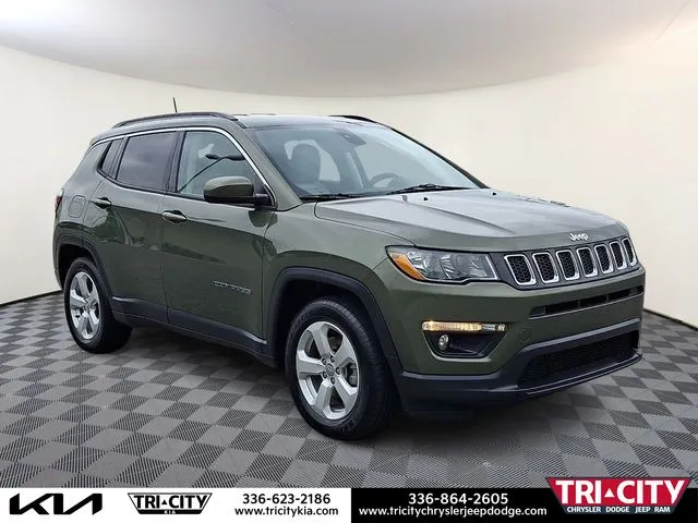 Green 2019 Jeep Compass Latitude for sale in Eden, NC