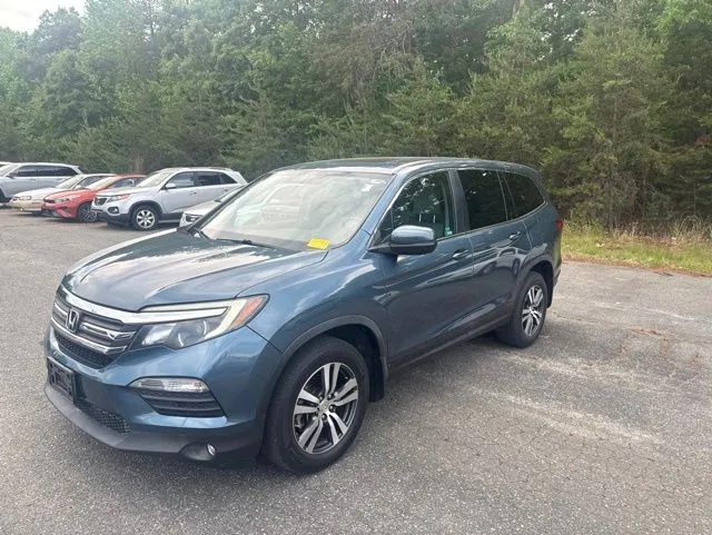 Red 2017 Honda Pilot EX-L for sale in Eden, NC