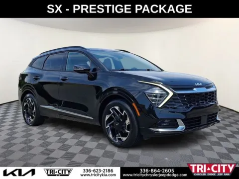 Black 2023 Kia Sportage SX-Prestige for sale in Eden, NC
