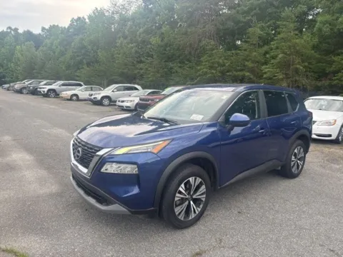 Blue 2023 Nissan Rogue SV for sale in Eden, NC