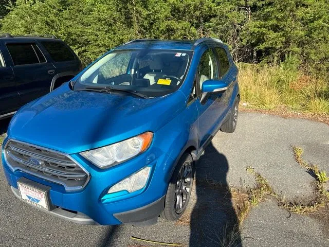 Blue 2019 Ford EcoSport Titanium for sale in Eden, NC