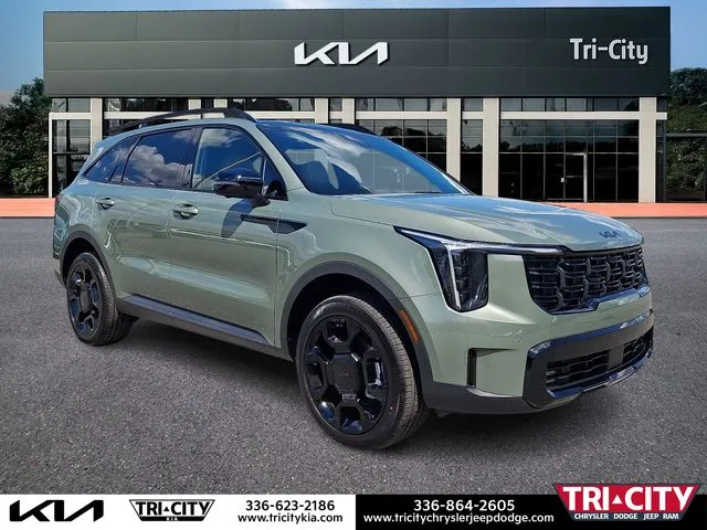 Green 2026 Kia Sorento X-Line SX Prestige for sale in Eden, NC