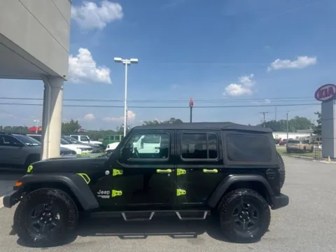 Another view of 2018 Jeep Wrangler Unlimited Sport for sale in Eden, NC at Tri-City KIA