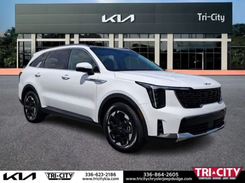 White 2026 Kia Sorento S for sale in Eden, NC