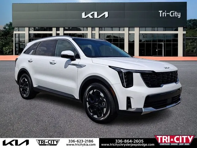 White 2026 Kia Sorento S for sale in Eden, NC