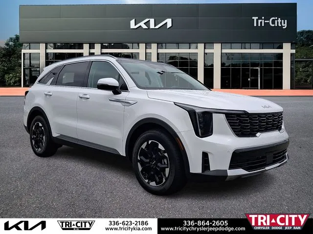 White 2026 Kia Sorento S for sale in Eden, NC