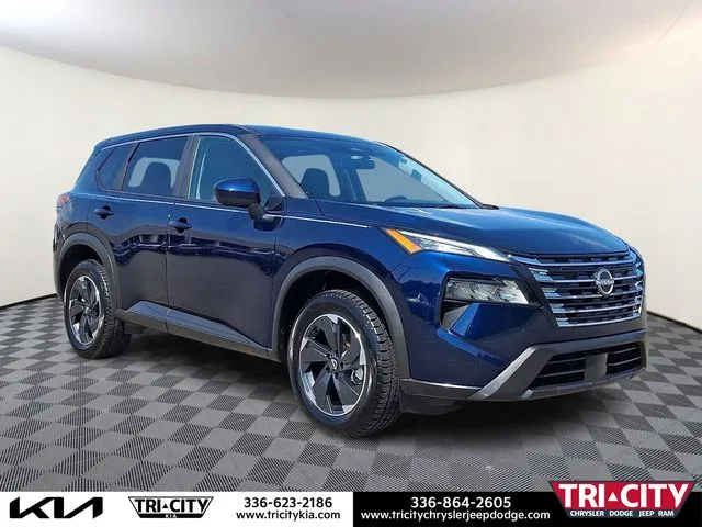 Blue 2025 Nissan Rogue SV for sale in Eden, NC