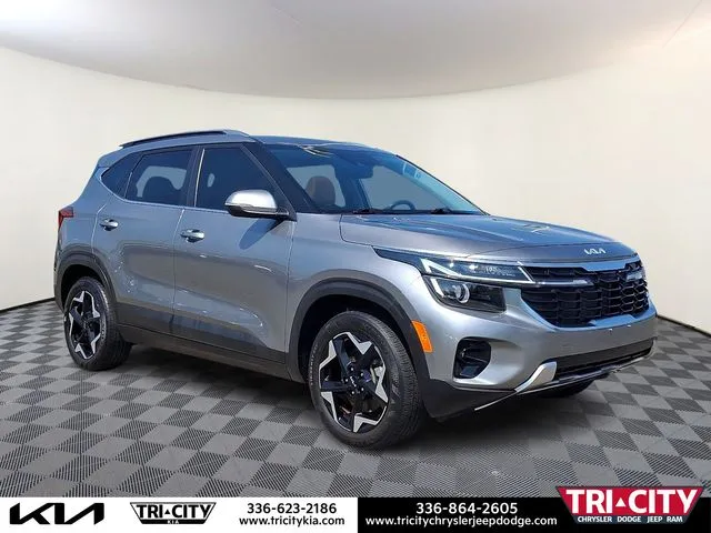 Gray 2024 Kia Seltos EX for sale in Eden, NC