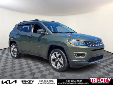 Green 2020 Jeep Compass Limited for sale in Eden, NC