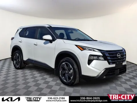 White 2025 Nissan Rogue SV for sale in Eden, NC