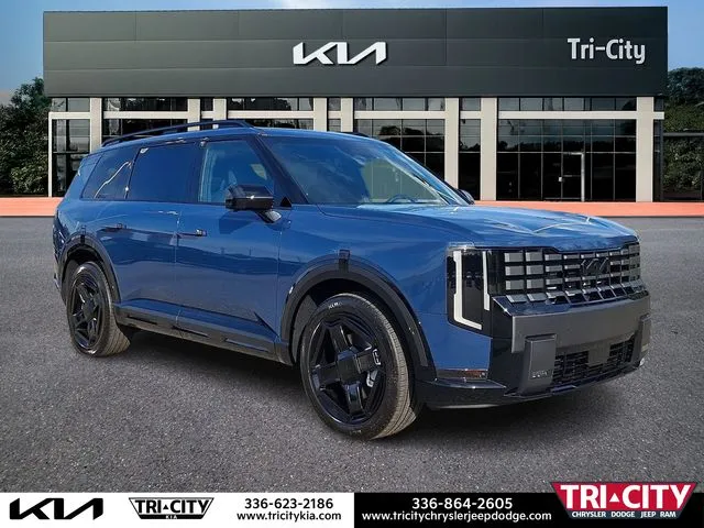 Blue 2027 Kia Telluride Hybrid X-Line SX Prestige for sale in Eden, NC
