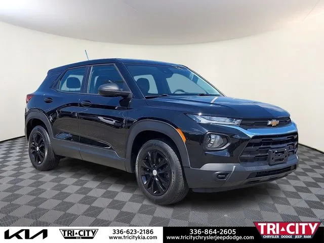 Black 2021 Chevrolet TrailBlazer LS for sale in Eden, NC