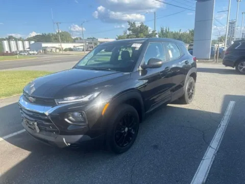 Black 2021 Chevrolet TrailBlazer LS for sale in Eden, NC