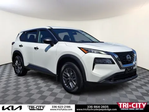 White 2021 Nissan Rogue S for sale in Eden, NC
