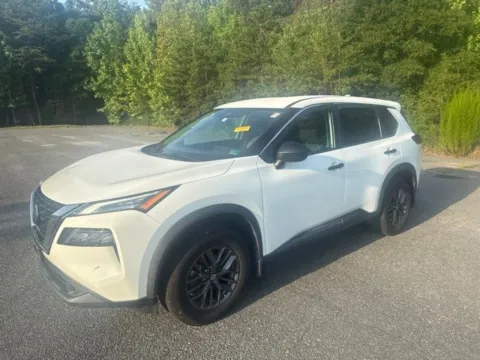 White 2021 Nissan Rogue S for sale in Eden, NC