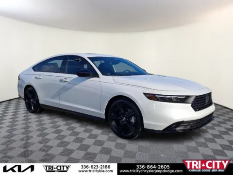 White 2026 Honda Accord Hybrid Sport-L for sale in Eden, NC