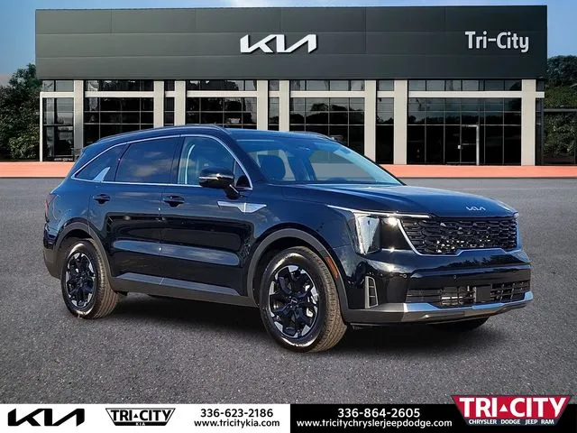 Black 2026 Kia Sorento S for sale in Eden, NC