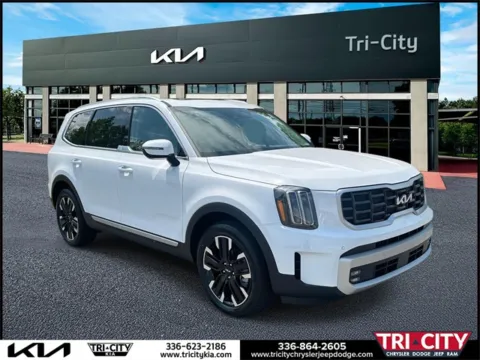 White 2025 Kia Telluride SX for sale in Eden, NC