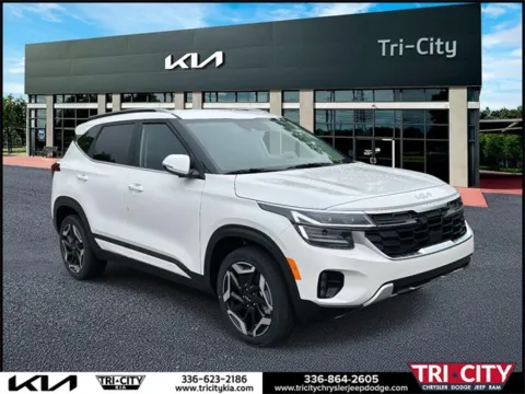 White 2025 Kia Seltos SX for sale in Eden, NC