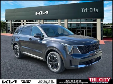Gray 2025 Kia Sorento S for sale in Eden, NC