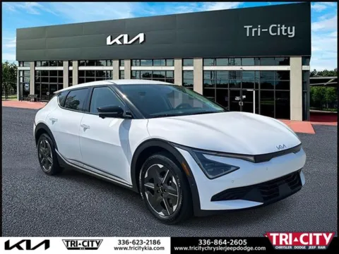 White 2025 Kia EV6 Light for sale in Eden, NC