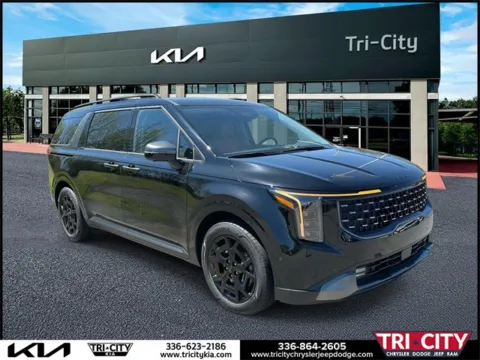 Black 2025 Kia Carnival Hybrid SX Prestige for sale in Eden, NC