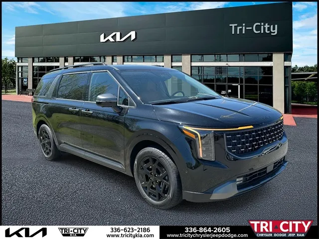 Black 2025 Kia Carnival Hybrid SX Prestige for sale in Eden, NC