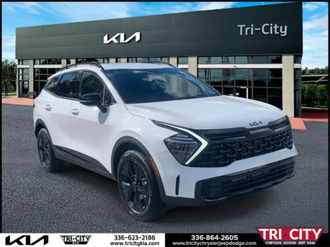 White 2025 Kia Sportage X-Line for sale in Eden, NC