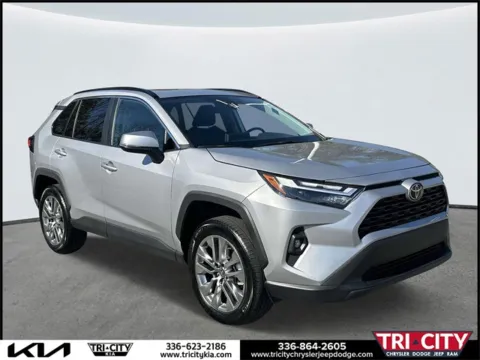 Silver 2024 Toyota RAV4 XLE Premium for sale in Eden, NC