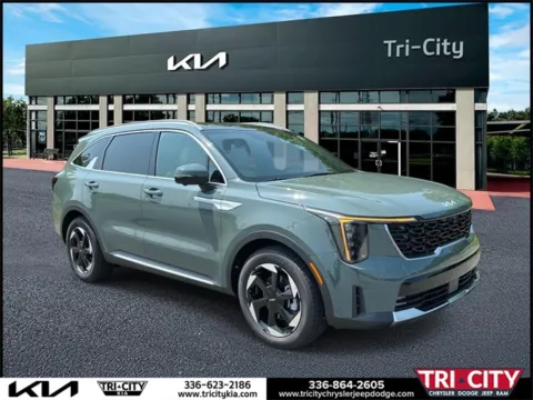 Green 2025 Kia Sorento Hybrid SX Prestige for sale in Eden, NC