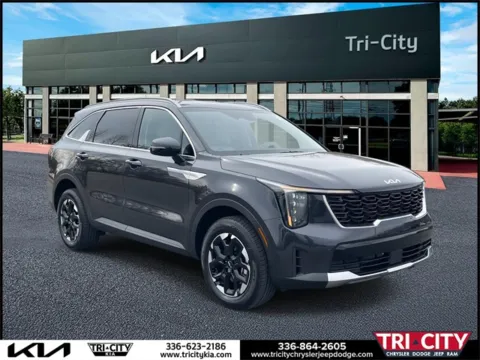 Gray 2025 Kia Sorento S for sale in Eden, NC
