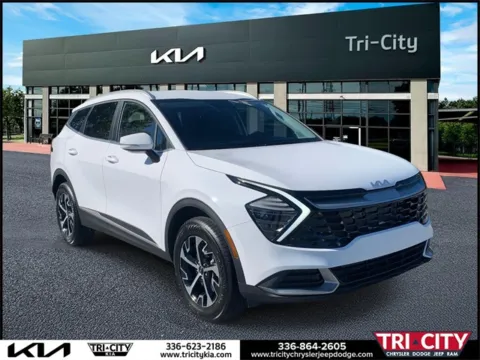 White 2025 Kia Sportage EX for sale in Eden, NC