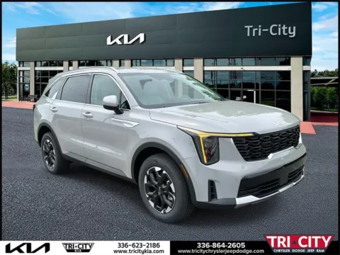 Gray 2025 Kia Sorento S for sale in Eden, NC
