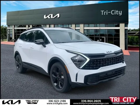 White 2025 Kia Sportage X-Line for sale in Eden, NC