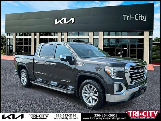 Brown 2021 GMC Sierra 1500 SLT for sale in Eden, NC