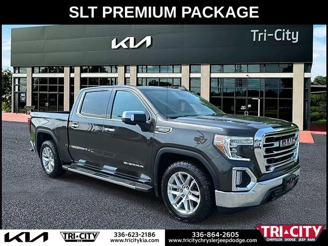 Brown 2021 GMC Sierra 1500 SLT for sale in Eden, NC