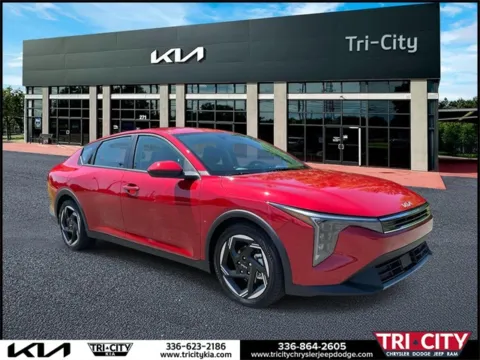 Red 2025 Kia K4 EX for sale in Eden, NC