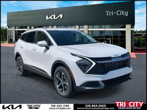 White 2025 Kia Sportage EX for sale in Eden, NC
