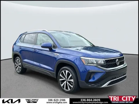 Blue 2022 Volkswagen Taos 1.5T SE for sale in Eden, NC