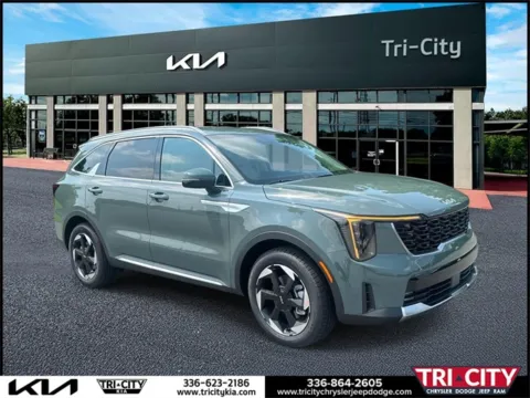 Green 2025 Kia Sorento Hybrid EX for sale in Eden, NC