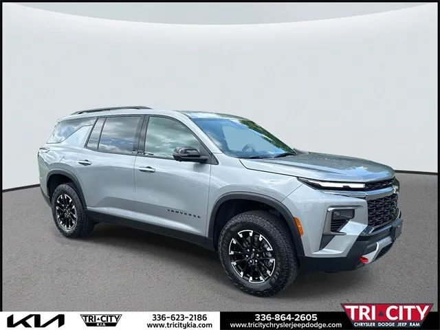 Gray 2024 Chevrolet Traverse Z71 for sale in Eden, NC