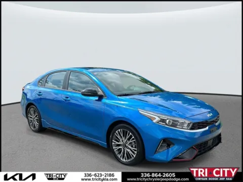 Blue 2023 Kia Forte GT-Line for sale in Eden, NC
