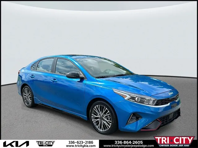 Blue 2023 Kia Forte GT-Line for sale in Eden, NC