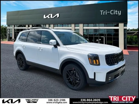 White 2025 Kia Telluride SX-Prestige X-Line for sale in Eden, NC