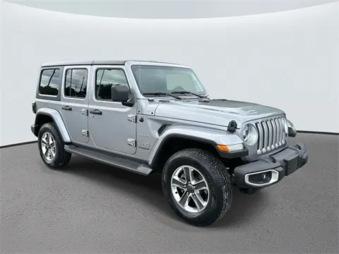 Silver 2020 Jeep Wrangler Unlimited Sahara for sale in Eden, NC